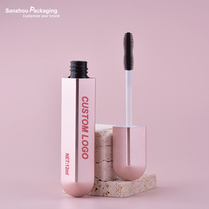 <span class=keywords><strong>Tube</strong></span> vide de maquillage des yeux de bouteille de mascara géométrique unique de 12ml avec logo privé - Product Image 2