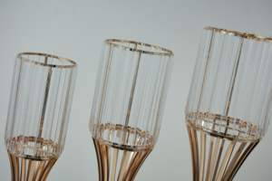 Support à fleurs moderne de haute qualité, centre de table, décoration de fête et de maison, <span class=keywords><strong>vase</strong></span> à fleurs en métal doré - Product Image 4