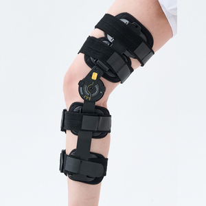 Tıbbi Yaylı Menteşeli Dizlikler Neopren Nefes Alabilen Ayarlanabilir Destek Bacak Patellar Sabitleyici Diz Ağrısı Giderici - Product Image 2
