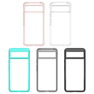 <span class=keywords><strong>Coque</strong></span> antichoc entièrement transparente pour Google Pixel 8 7a 6a 7 6 Pro 5a 5 5G Anti-chute tendance nouvelle couverture souple coques arrière de téléphone - Product Image 2
