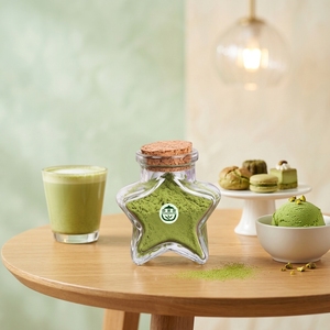 Poudre de Matcha Premium Première Récolte Certifiée Biologique USDA Thé Minceur 30g Bouteille Étoilée <span class=keywords><strong>pour</strong></span> Filles <span class=keywords><strong>pour</strong></span> Perdre du Poids - Product Image 1