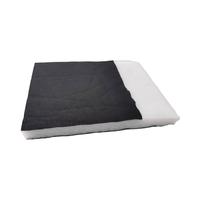 Feutre acoustique noir RPET/Polyester de qualité OEM Dongli, sur mesure, antidérapant, écologique, non tissé, en rouleaux, isolation phonique pour bureau