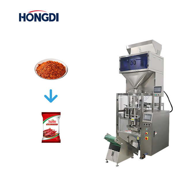 Stainless Steel VFFS Granule Packing Machine with 4 Head Linear Scale for Snacks Nuts and Coffee Beans