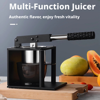 Multifunctionele citruspers & -knijper, handmatige citruspers voor citroen, limoen en sinaasappel