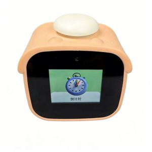 Réveil projecteur avec station météo, thermomètre, hygromètre et fonction de renforcement du signal, compatible avec la commande vocale IA LLM - Product Image 1