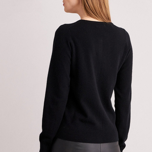 Suéter de Cachemira de punto suave cálido cómodo de ocio para <span class=keywords><strong>mujer</strong></span> de otoño e invierno personalizado cárdigan de <span class=keywords><strong>lana</strong></span> merina - Product Image 3