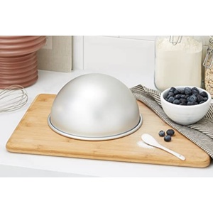 Moule à pâtisserie en aluminium anodisé, demi-sphère profonde, pour gâteaux chiffon, au fromage, éponge et Angel Food - Product Image 5
