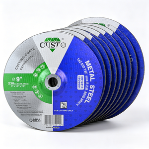 9 Inch OEM Abrasive Disc Ultra Thin Resin <strong>Bond</strong> Cutting off Wheel for Metal/Steel/Iron - Product Image 2
