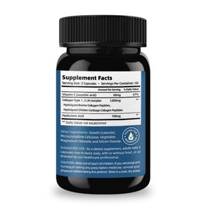 Suplemento de Colágeno Avanzado en Oferta con Ácido Hialurónico y Vitamina C, Colágeno para Cabello, Piel, Uñas y Articulaciones - Product Image 5