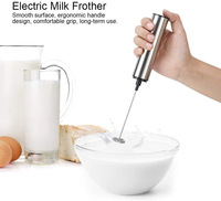 Mixeur à boissons sans fil portable rechargeable de haute qualité avec logo personnalisé, mini mixeur à lait pour les lattes