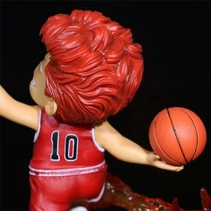 Figurine de dessin animé GK <span class=keywords><strong>SLAM</strong></span> <span class=keywords><strong>DUNK</strong></span>, 19.5cm, Hanamichi <span class=keywords><strong>Sakuragi</strong></span>, PVC avec lumière, modèle de jouet en PVC pour cadeaux - Product Image 6