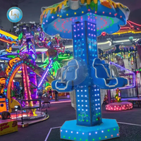 Nouveau jeu de saut attrayant pour enfants Indoor Amusement Spinning Rides Petit modèle à vendre