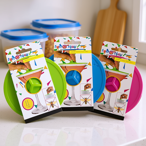 Tapas de silicona de 8x8x1 cm, paquete de 48 para sellar recipientes de almacenamiento de alimentos - Product Image 3