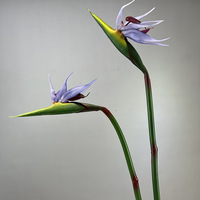Nouvelles fleurs artificielles tropicales 2026 effet naturel, idéales pour la décoration intérieure, les mariages et la photographie.