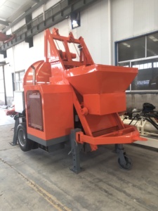 MINLE中国工場30m 3/hディーゼルコンクリートミキサーポンプアフリカ東南アジア中東ビルハウス財団に適しています - Product Image 4