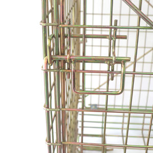 Contenitore a Rete Metallica Pieghevole Resistente, Vendita Calda per Stoccaggio in Magazzino - Product Image 2