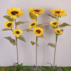 <span class=keywords><strong>Luces</strong></span> LED de <span class=keywords><strong>Jardín</strong></span> con Forma de Girasol, Impermeables IP44 <span class=keywords><strong>para</strong></span> Exteriores, <span class=keywords><strong>para</strong></span> Decoración de Paisajes Navideños - Product Image 2