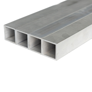 Tube carré en aluminium 6061 T6, tube en aluminium pour gouttière - Product Image 1