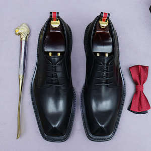 Zapatos de Vestir y Oxford para Hombre de Alta Calidad Hechos de Cuero Vacuno con Suela Transpirable para Viajes de Negocios, Cómodos y Casuales - Product Image 5