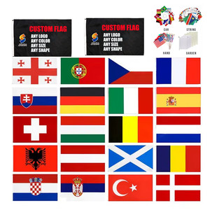 Пользовательские флаги все страны национальные флаги разных стран рекламные баннеры черные красные желтые флаги для продажи - Product Image 3