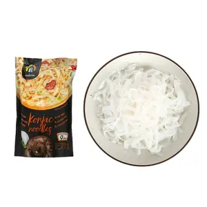 Fideos delgados sin calorías, sin gluten, shirataki, konjac, Comida halal