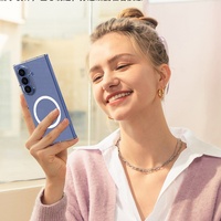 Funda Protectora Transparente de Alta Calidad para Zfold8 7, con Logotipo Personalizado, Plegable, Resistente a Caídas, con Absorción Magnética y Protección Térmica