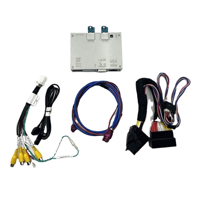 Front / Rear View Camera Car AHD CVBS Video Interface for Ford Sync4 Bronco Focus Kuga 3 Mustang7 Puma2 E-Transit 12 or 13.2"