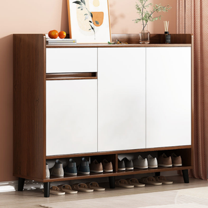 Zapatero Metálico Moderno y Duradero de Gran Capacidad, Mueble para el Hogar, Solución de Almacenamiento Económica para Sala de Estar u Hotel, Tamaño Pequeño - Product Image 4