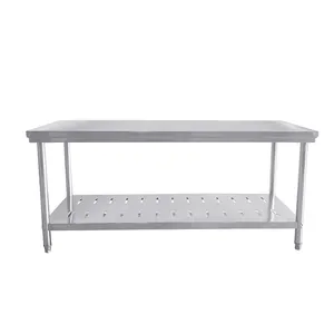 Hotel Catering Equipment Kitchen Heavy Duty Stainless Steel Worktable