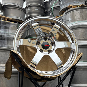 ล้อฟอร์จ <span class=keywords><strong>TE</strong></span>-37 ขนาด 18 19 <span class=keywords><strong>20</strong></span> นิ้ว 5x114.3 5x120 6x139.7 สีโครเมียมเงิน สำหรับรถแข่ง JDM ซูปรา สกายไลน์ ซีวิค ทาโคมา - Product Image 3
