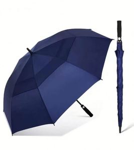 Auto Open Custom Vented Golf Umbrella Double Canopy with Logo for Business and Exhibition <b>Gift</b> - Product Image 2