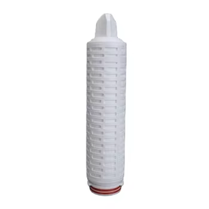 Bộ lọc khí 10 inch 0.45 micron PTFE màng lọc Cartridge cho sữa và nhà máy bia khí hệ thống - Product Image 1