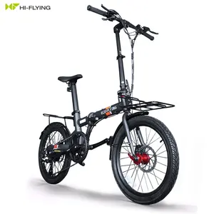 थोक OEM 20 "इलेक्ट्रिक 2 सीट साइकिल वयस्कों के लिए महिला तह इलेक्ट्रिक साइकिल
