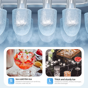 Máquina de Hielo Portátil para el Hogar, Modelo Ji-a02a, para Cubitos y Pepitas, de Sobremesa, en Oferta - Product Image 4