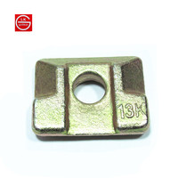 Plaque de pression pour rail de guidage d'ascenseur sans alliage T140-1/T114, type saillant, fabriquée en Chine