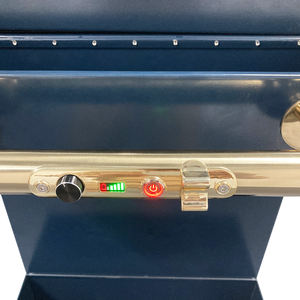 Chariot à 4 roues personnalisé moderne en métal pour hôtel Chariot à bagages construction en acier durable desservant restaurants centres commerciaux bar - Product Image 5