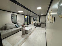 Maison préfabriquée de luxe extensible à 2, 3 ou 4 chambres en conteneur, résistante aux ouragans, prête à l'emploi, mobile et compacte, à vendre