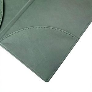 Cubierta Moderna para Menú de Cuero PU con 2 Bolsillos para Tarjetas, Logotipo Grabado, Diseño Portátil para Regalos Promocionales de Cafeterías/Bares - Product Image 3