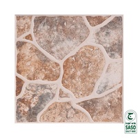 Azulejos de Cerámica Esmaltada Rústica para Interiores, para Paredes y Pisos de Baños de Apartamentos y Villas, 400 x 400 mm, Antideslizantes y Resistentes a los Ácidos