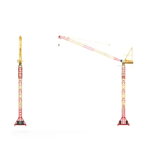 EVANGEL factory construction tower crane XL6025-20 20 ton luffing jib tower crane for sale