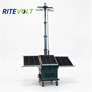 Tour d'éclairage solaire LED IP67 sur mesure de haute qualité, mât de 5 mètres, 500W pour route/jardin/extérieur - Product Image 5