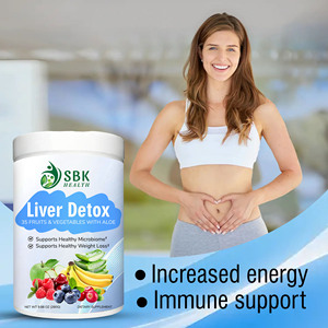 Private Label liver Detox Powder with Total Carbohydrate Supports Healthy Microbiome Natural Energy Immune Health Powder - Product Image 6