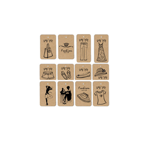 Etiquetas Colgantes de Papel Personalizables para Ropa - Material Ecológico y Duradero, Perfectas para Etiquetas de Embalaje Comercial y Marca - Product Image 2