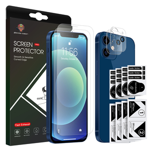 Miễn Phí Mẫu 9H Kính Cường Lực Trong Suốt Ống Kính Máy Ảnh Screen Protector Phim Cho <span class=keywords><strong>iPhone</strong></span> 12 - Product Image 1