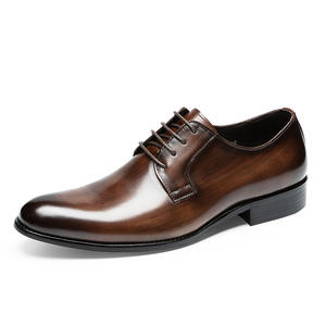 Nouvelles chaussures habillées en cuir véritable pour homme, style été, mode luxe, respirantes, pour affaires. - Product Image 1