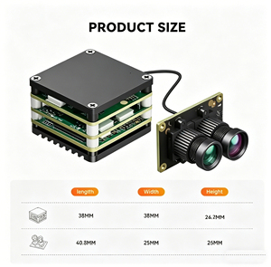 2026 FPV AI hd 4K Locking Thermal Dual Camera Drone Tracking System Target Lock Guidance Module <b>Kit</b> Metal VisionCube accessories - Product Image 4