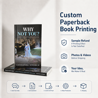 Impresión de Libros de Tapa Blanda Personalizados, Servicio de Encuadernación Perfecta Educativa