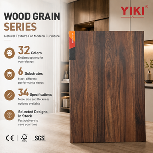Panel de Melamina Hecho de Tablero de Partículas o MDF para Muebles y Gabinetes, Consultas y Muestras Gratuitas Disponibles - Product Image 1