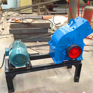 Concasseur à marteaux portable pour l'exploitation minière, machine de concassage de pierres avec moteur AC, capacité maximale de 20 tonnes par heure, couleur bleue - Product Image 2