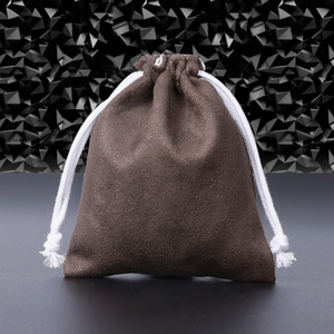 14*18cm LINNA Custom <b>Textile</b> <b>Packaging</b> Wholesale Velvet Bags Custom Velvet Drawstring Bags Storage Dust-proof Gift Jewelry Bag - Product Image 2
